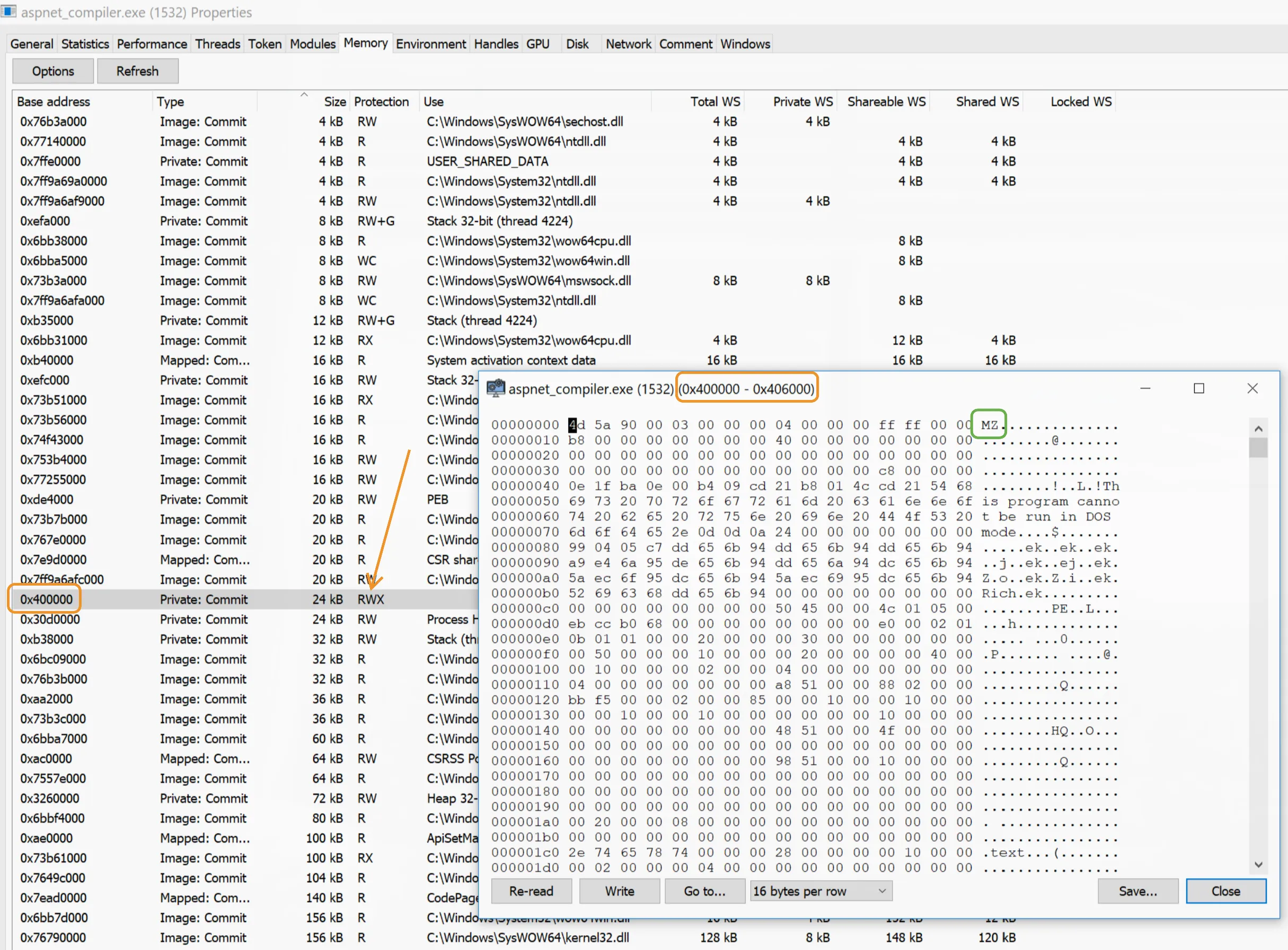 memorylookup